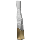 Erosum Porcelain Gold Base Vase