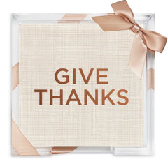Give Thanks Cocktail Hostess Gift