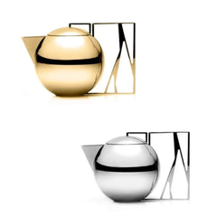 Abstract Handle Tea Pots