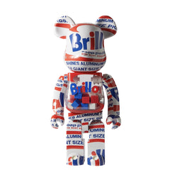 Be@rbrick Andy Warhol "Brillo" 1000%