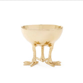 Daphne Bowl, Brass Finish