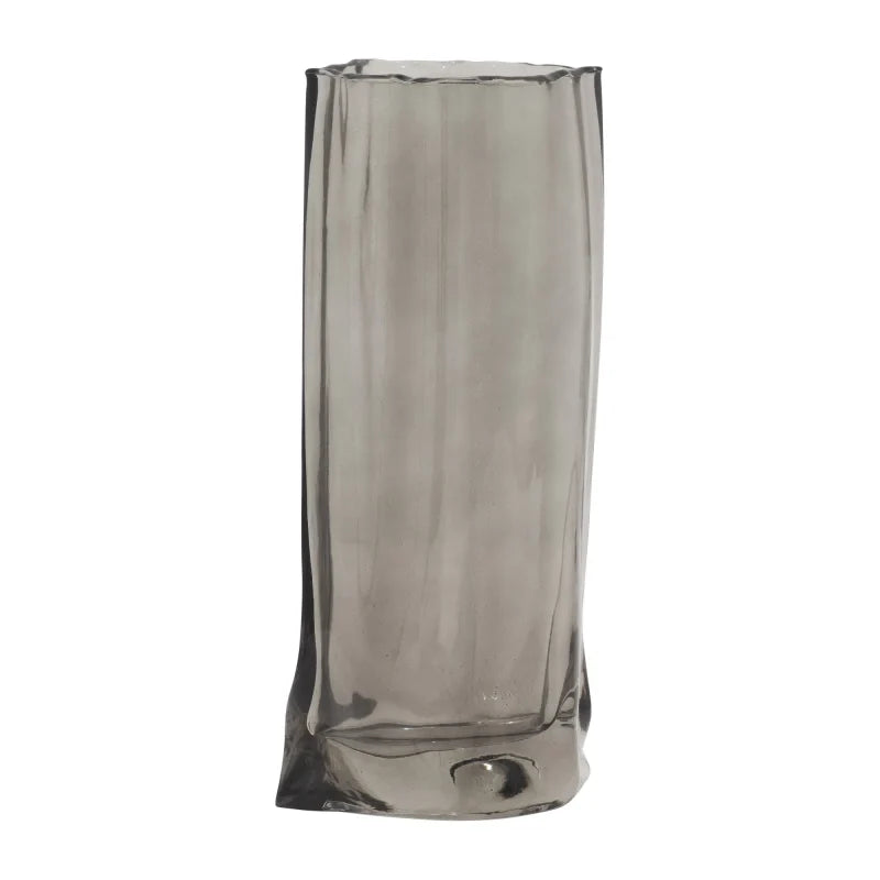 Glass Paper Bag Vase