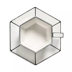 Carte Blanche Cappuccino Cup & Saucer