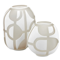 Art Decortif White Vases