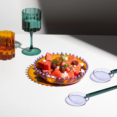 Amber & Lilac Pearl Platter
