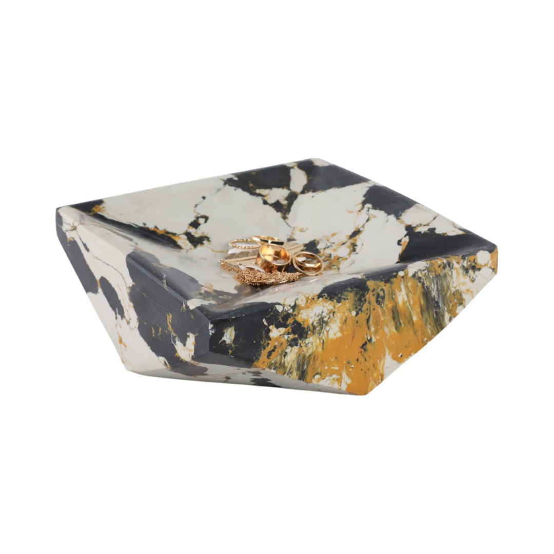Black & White Marble Bowl