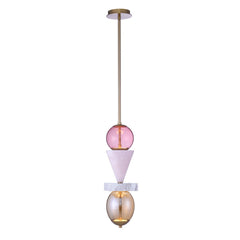DEMI PINK JADE MINI PENDANT