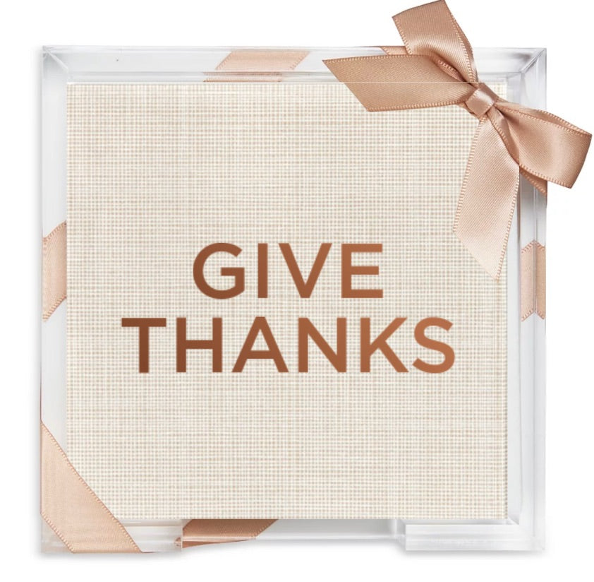 Give Thanks Cocktail Hostess Gift