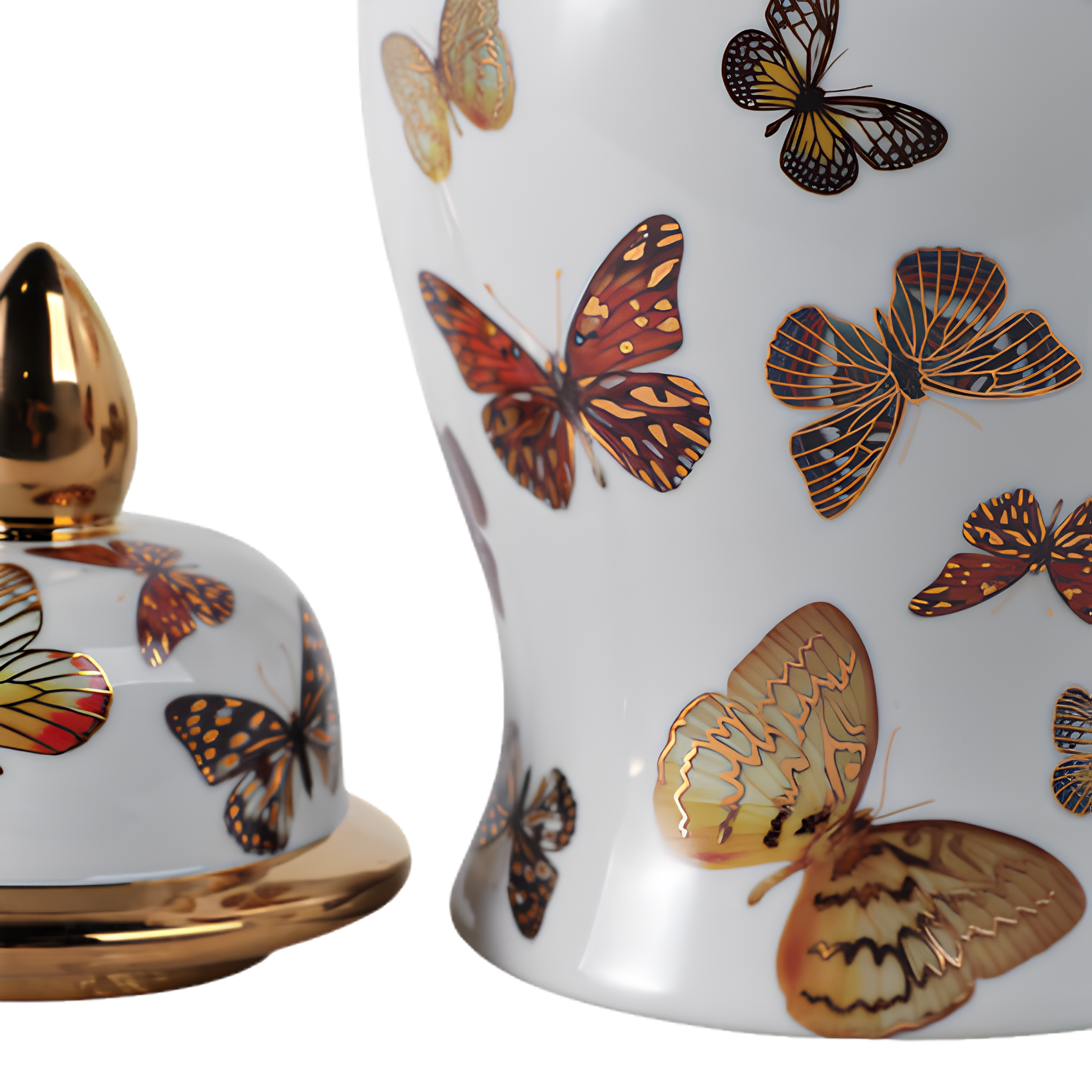 Decorative Butterfly Jars