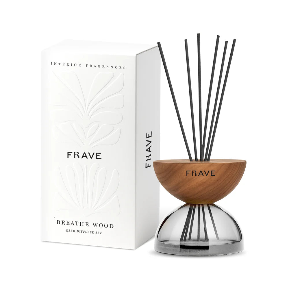 Breathe Wood & Glass Reed Diffuser