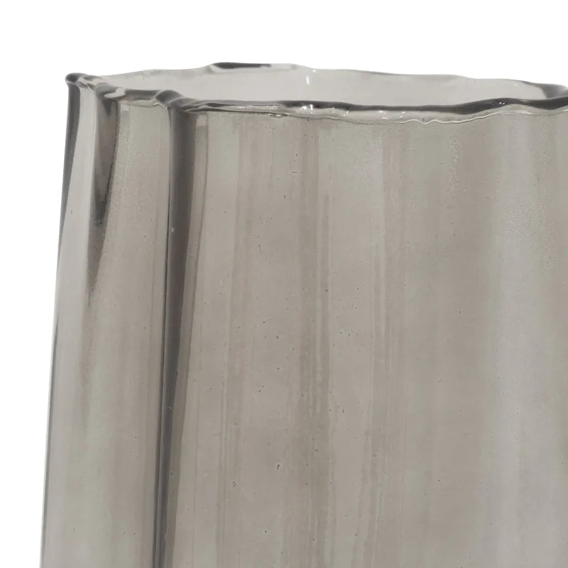 Glass Paper Bag Vase