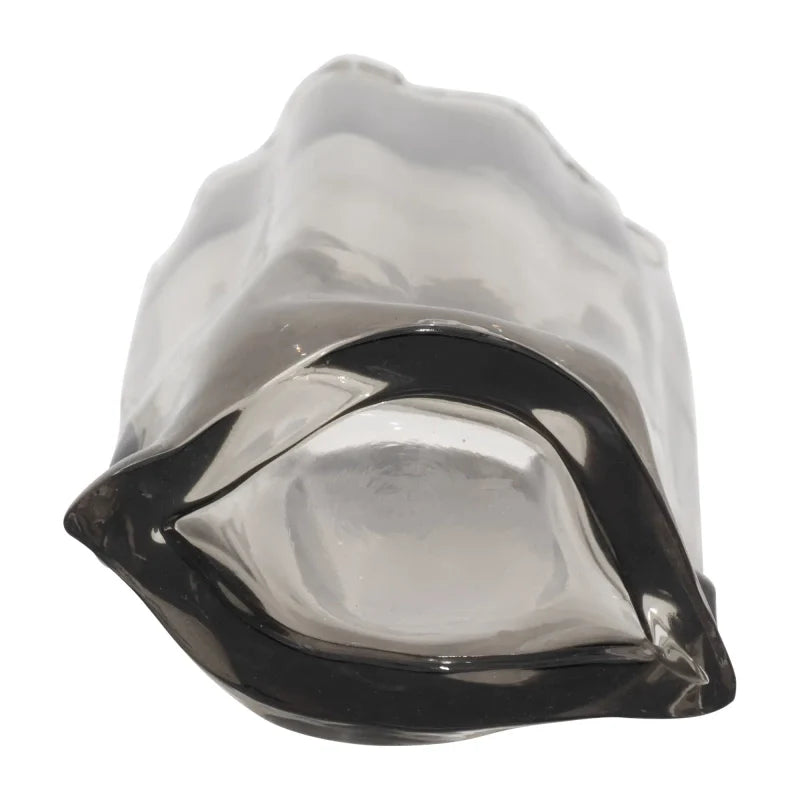 Glass Paper Bag Vase