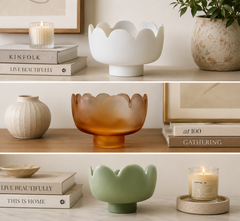 FLEUR Footed Bowl - Large