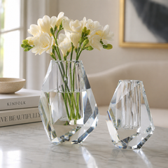 Crystal Rock Vase