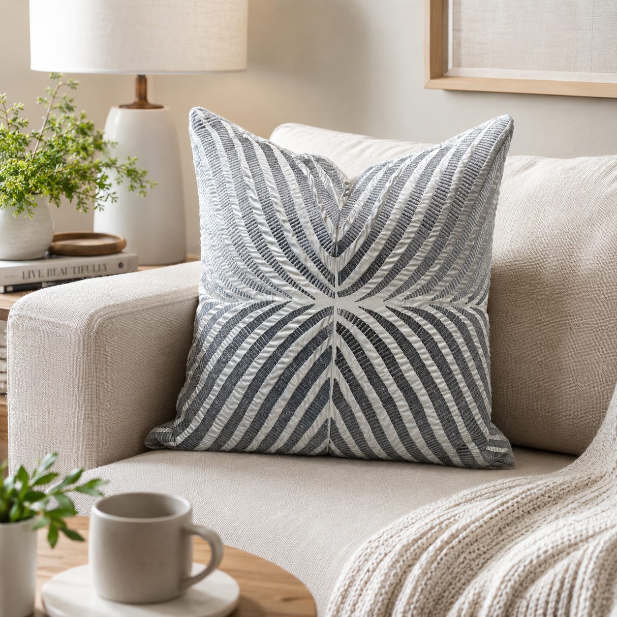 Decorative Silk Pillow