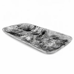 Classical Swirled Rectangle Platter