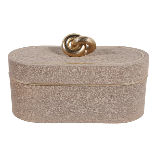 FAUX SHAGREEN BOX