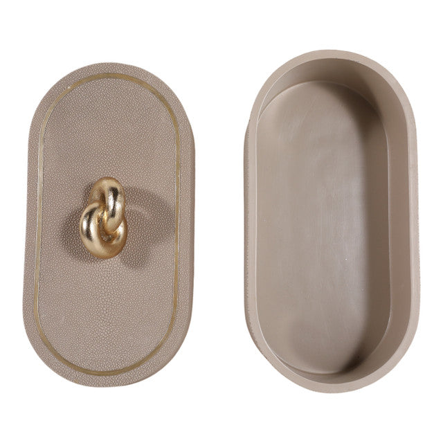 FAUX SHAGREEN BOX
