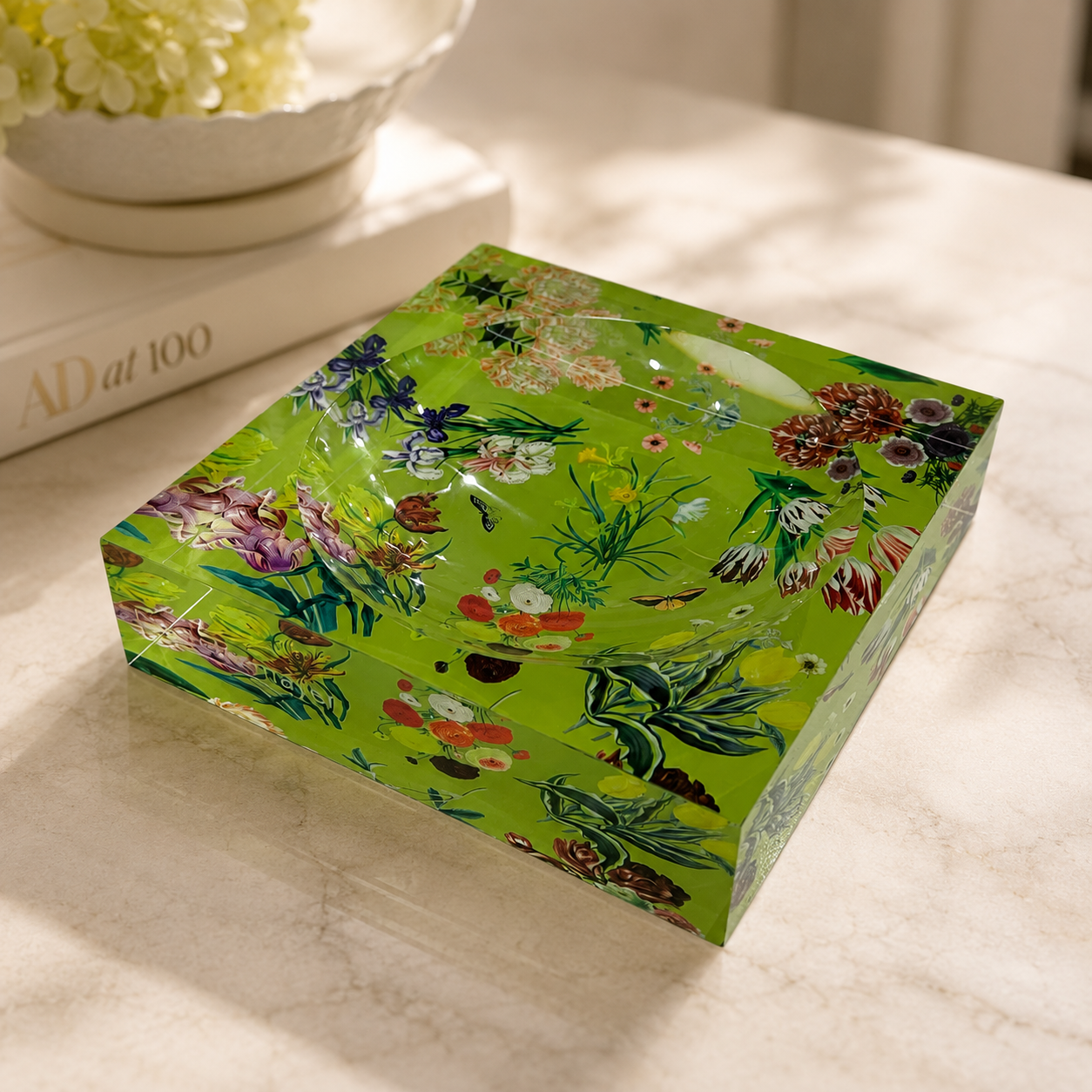 FLORA FAUNA FONTANA Acrylic Candy Dish