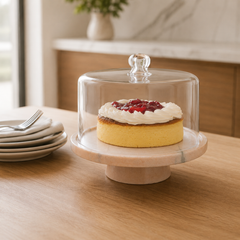 Footed Cake Stand with Dome
