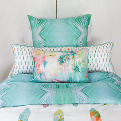 Emerald Throw Pillow