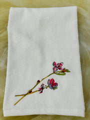 GAURA Floral Guest Towel – Cotton Modal