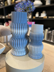 Blue Ombre 3D Printed Vases