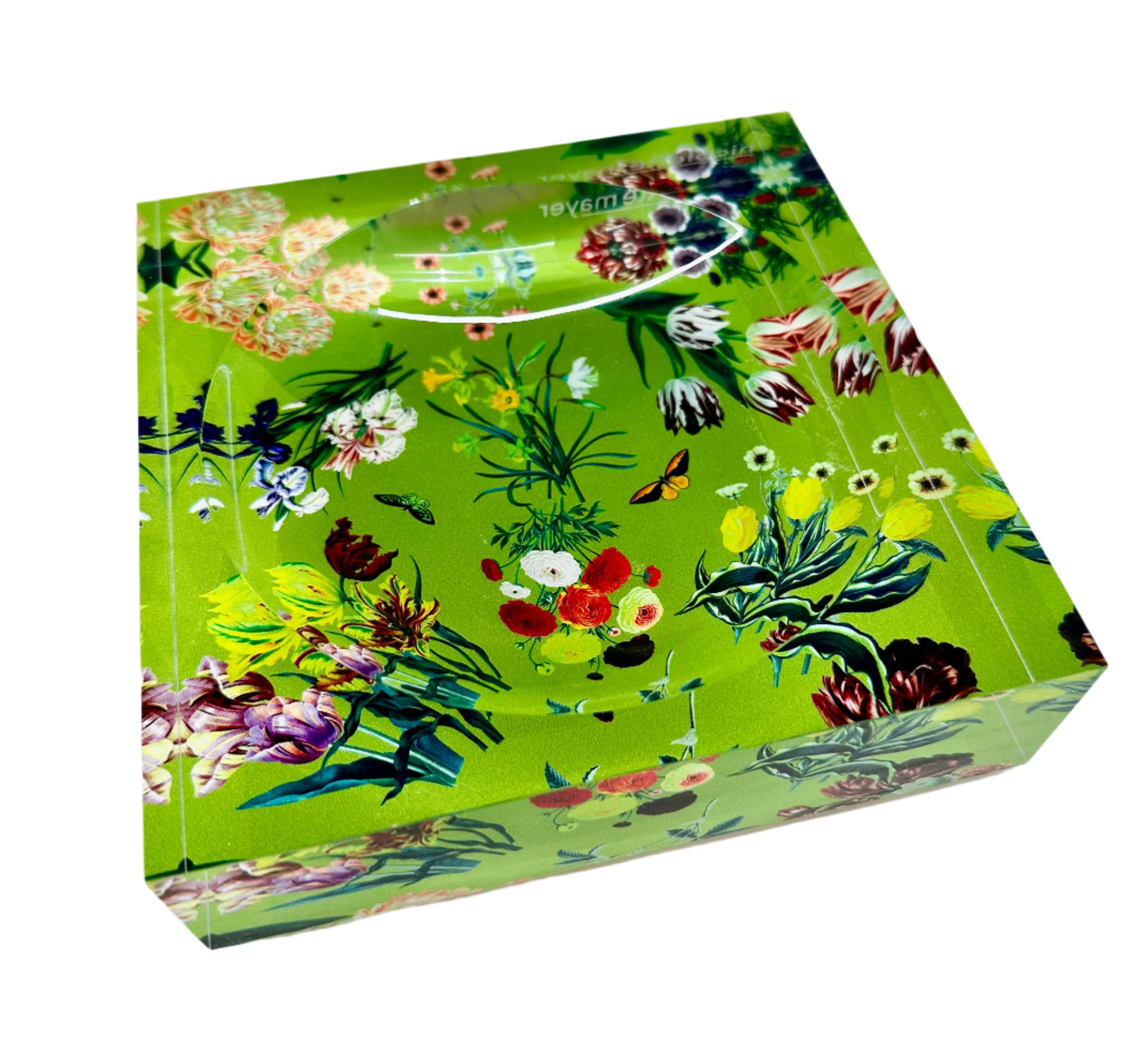 FLORA FAUNA FONTANA Acrylic Candy Dish