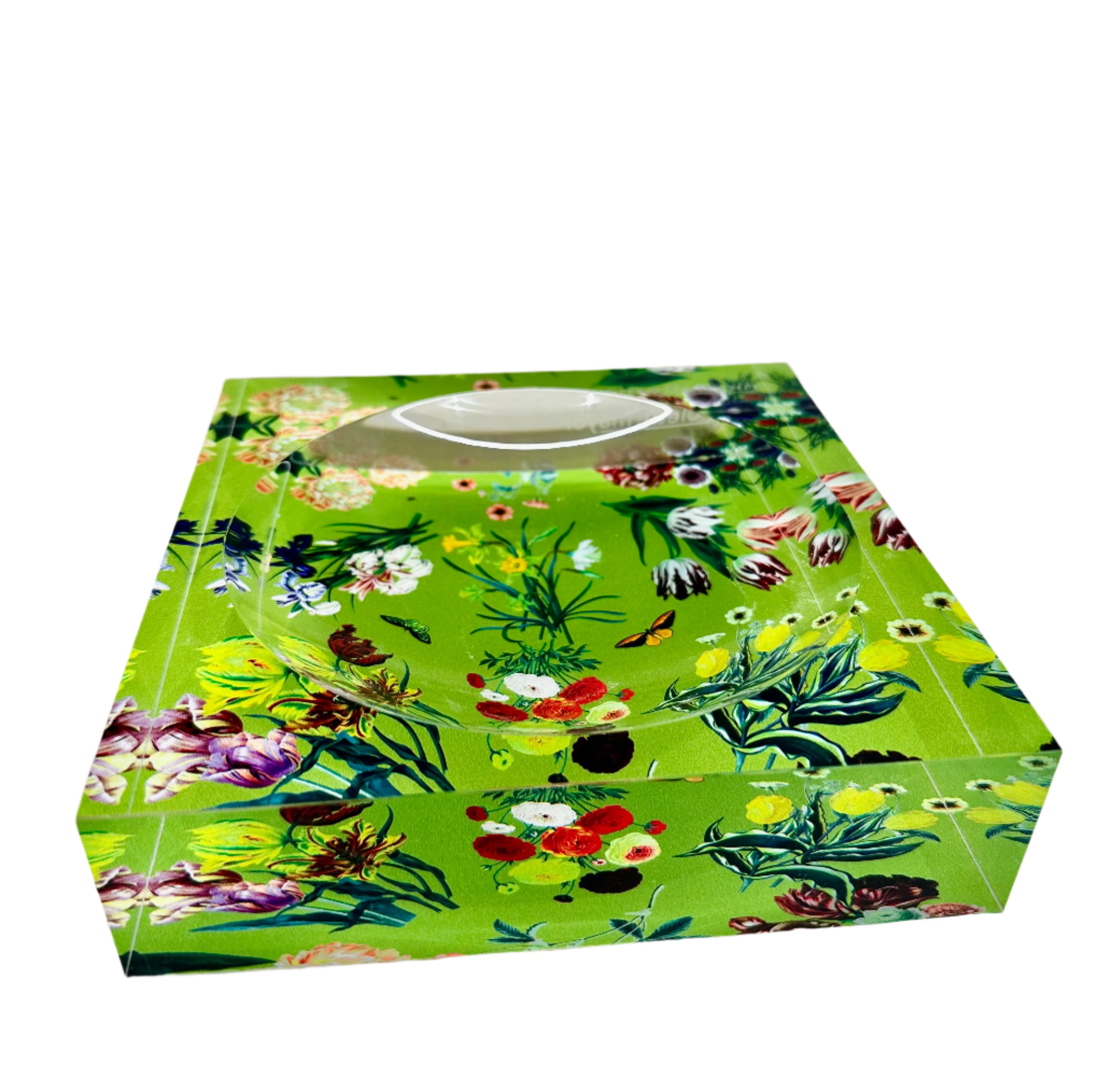 FLORA FAUNA FONTANA Acrylic Candy Dish