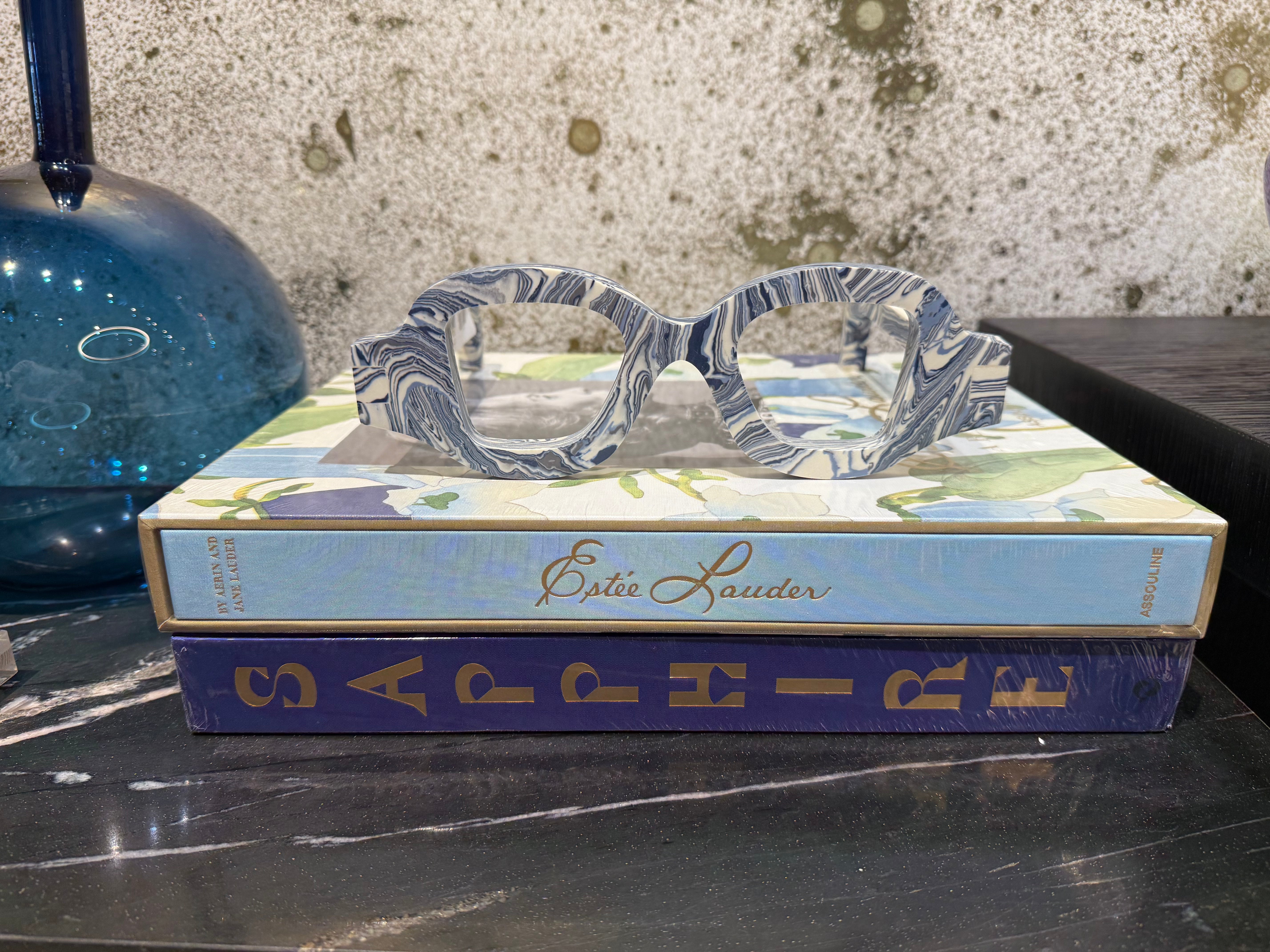 Blue Stone Glasses