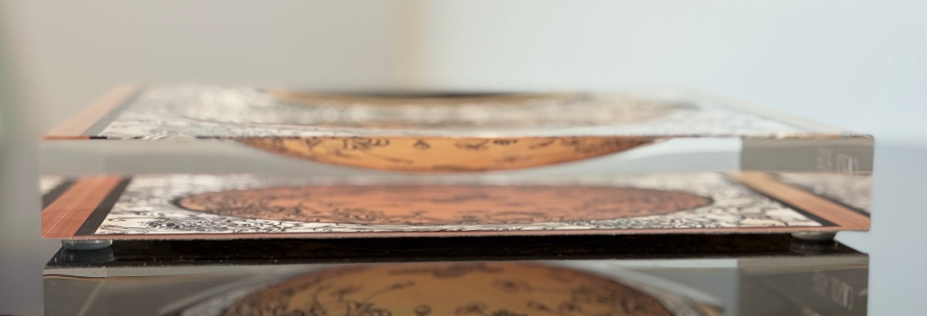 Candy Bowl - Gold Butterflies