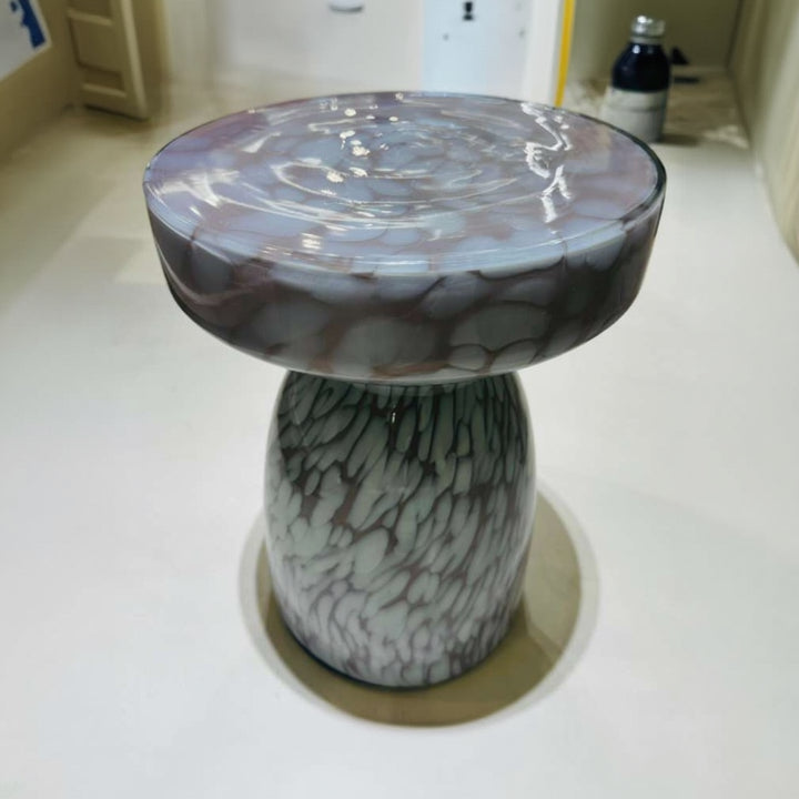 Art Glass Lilac Table