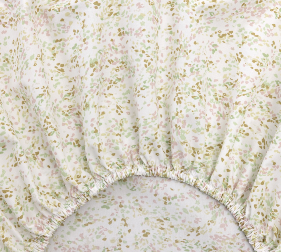 GAURA Organic Cotton Percale Fitted Sheet