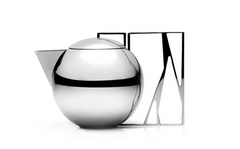 Abstract Handle Tea Pots
