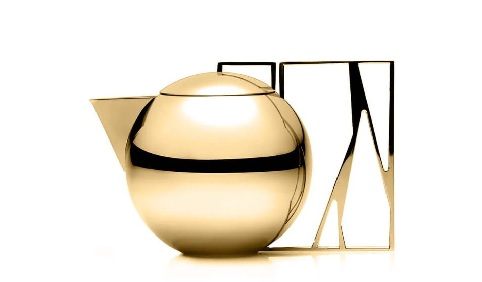 Abstract Handle Tea Pots