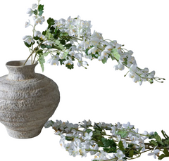 Artificial Campanula Stem - Cream