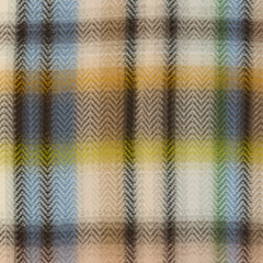 Check Throw Blanket - Beige Multicolor