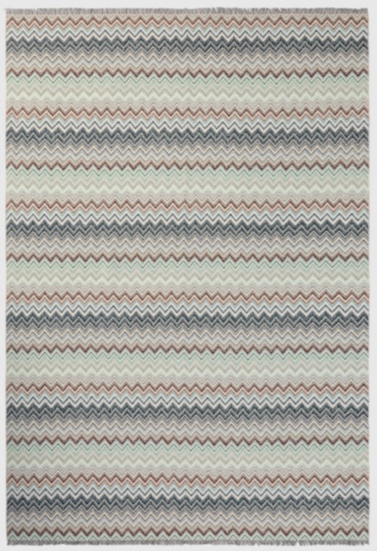 Forest Throw Blanket - Blue Multicolor