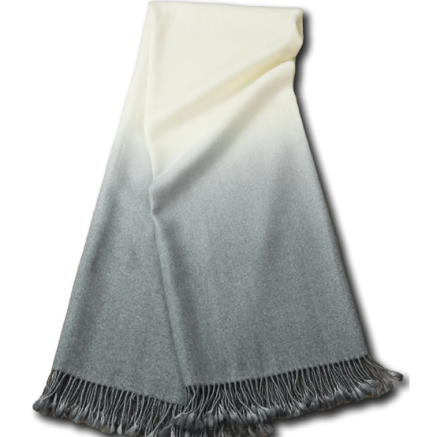 Dip-Dyed Throws