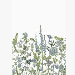 Blue Fields Printed Towel