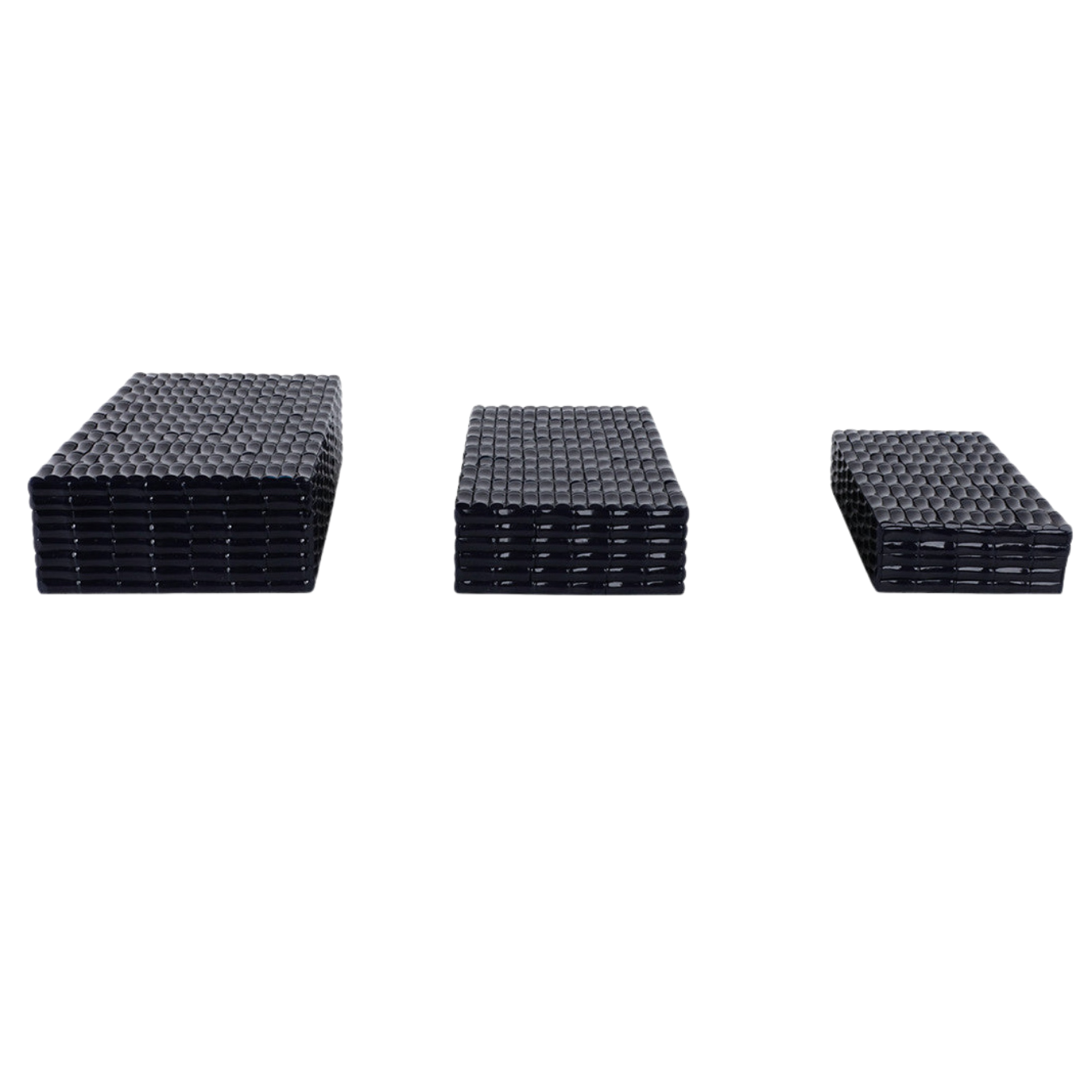 Blue  Bamboo Boxes
