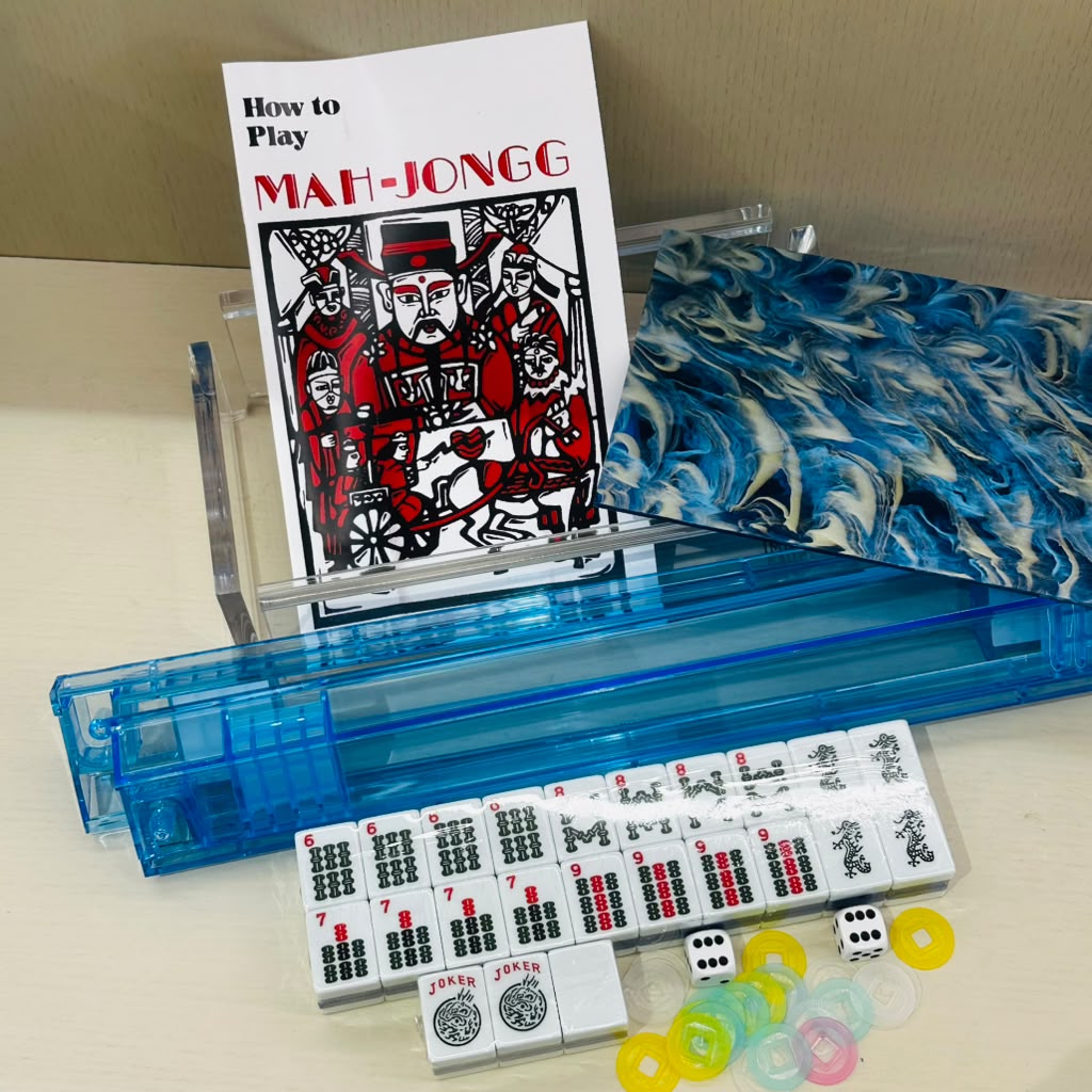 El Mahjong Blue Swirl