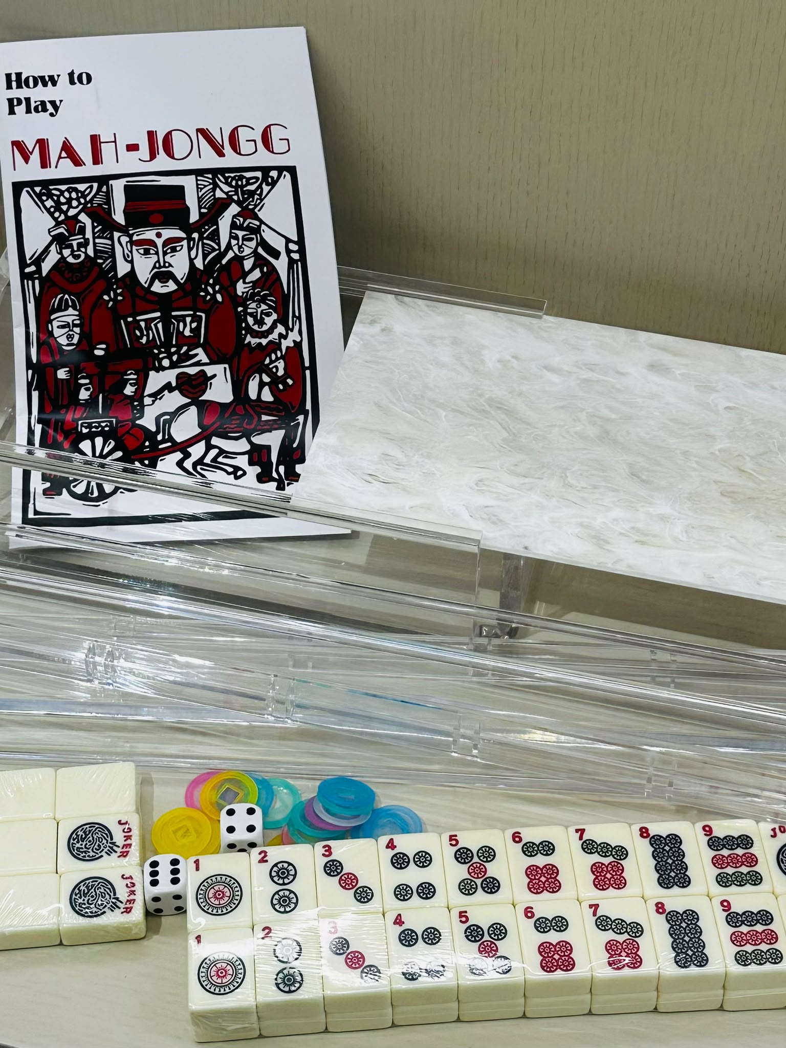El Mahjong White Marble