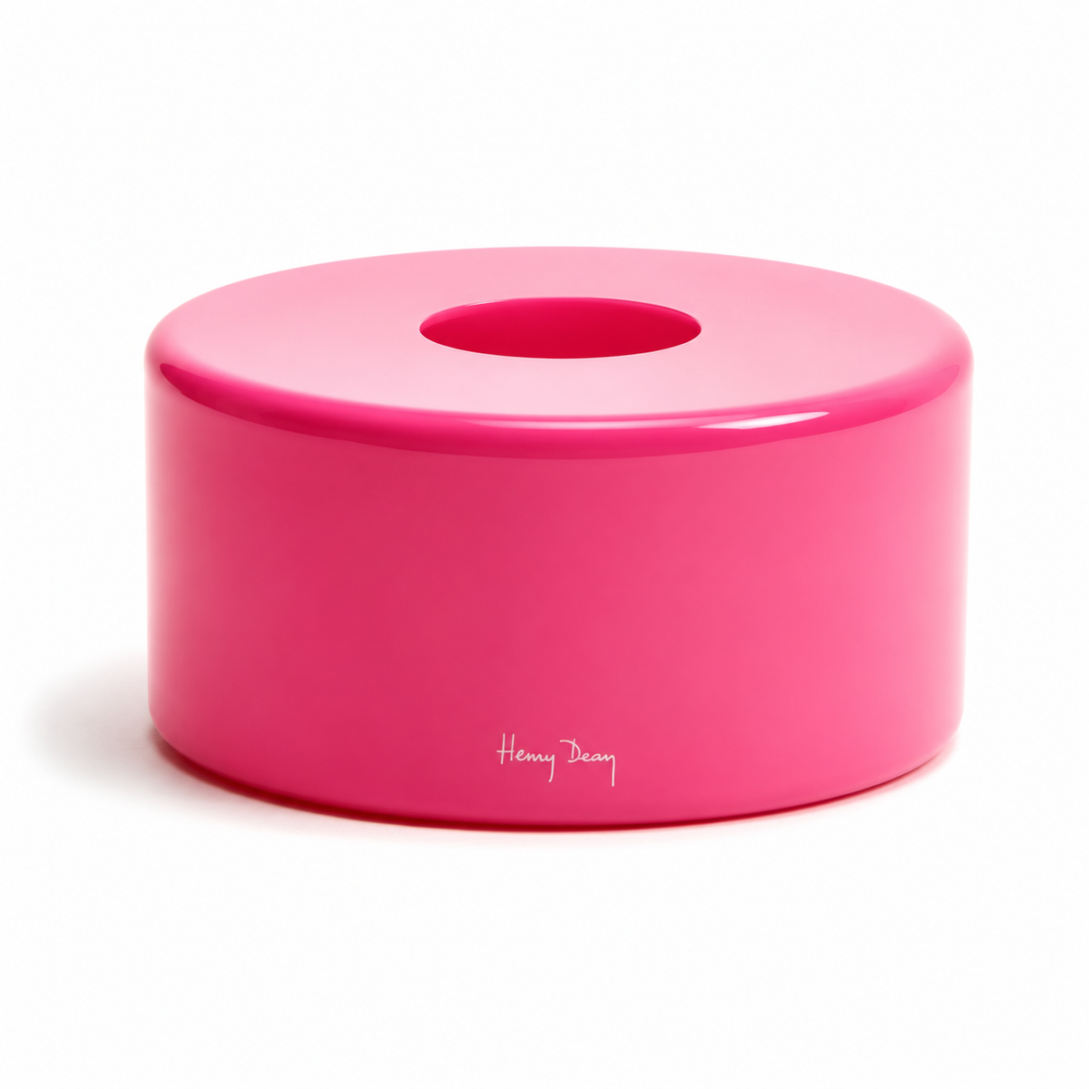 Fuchsia Glass Decorative Accent L9
