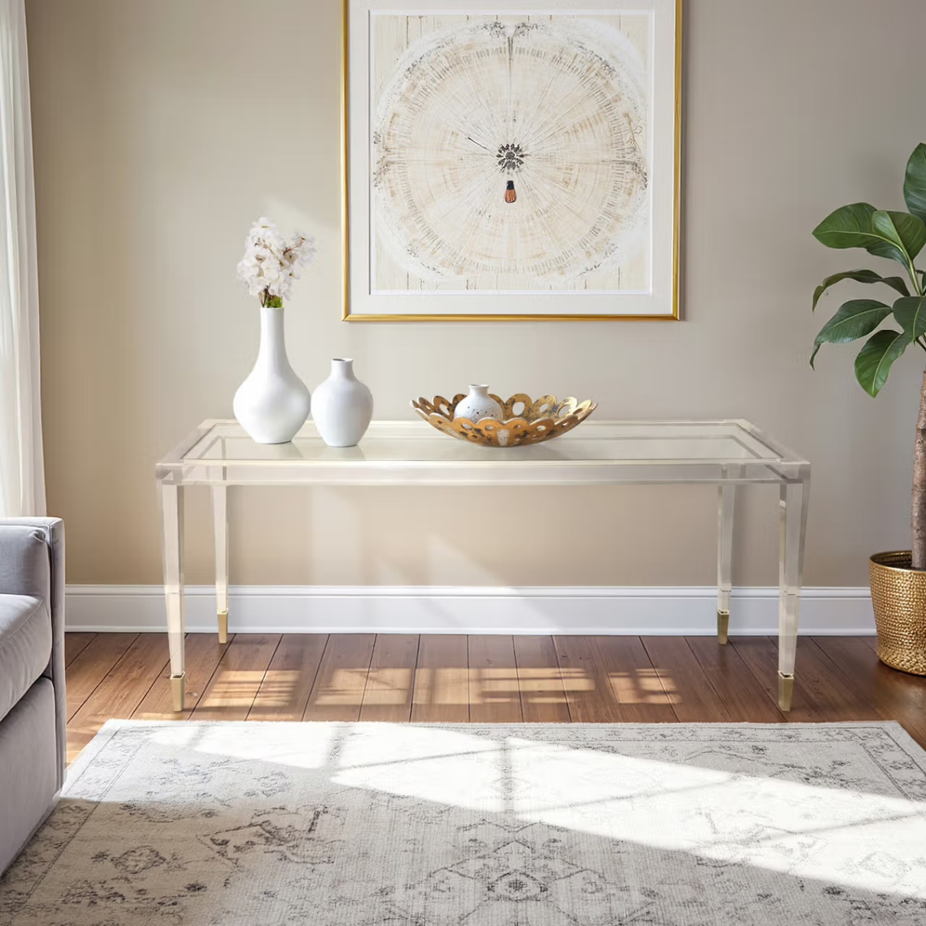 Acrylic Console Table