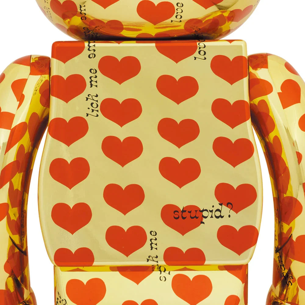 BE@RBRICK Gold Heart 1000%