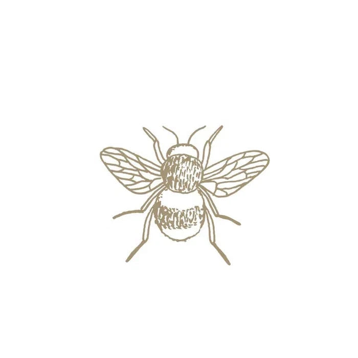Bee Gold Printed Napkin