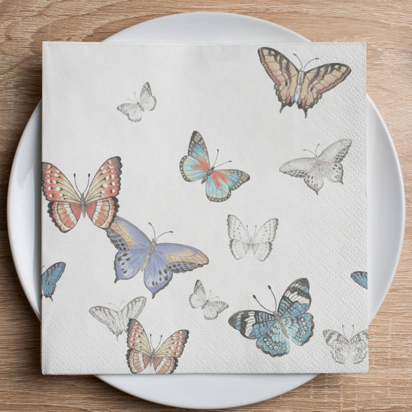 Butterflies Printed Napkin