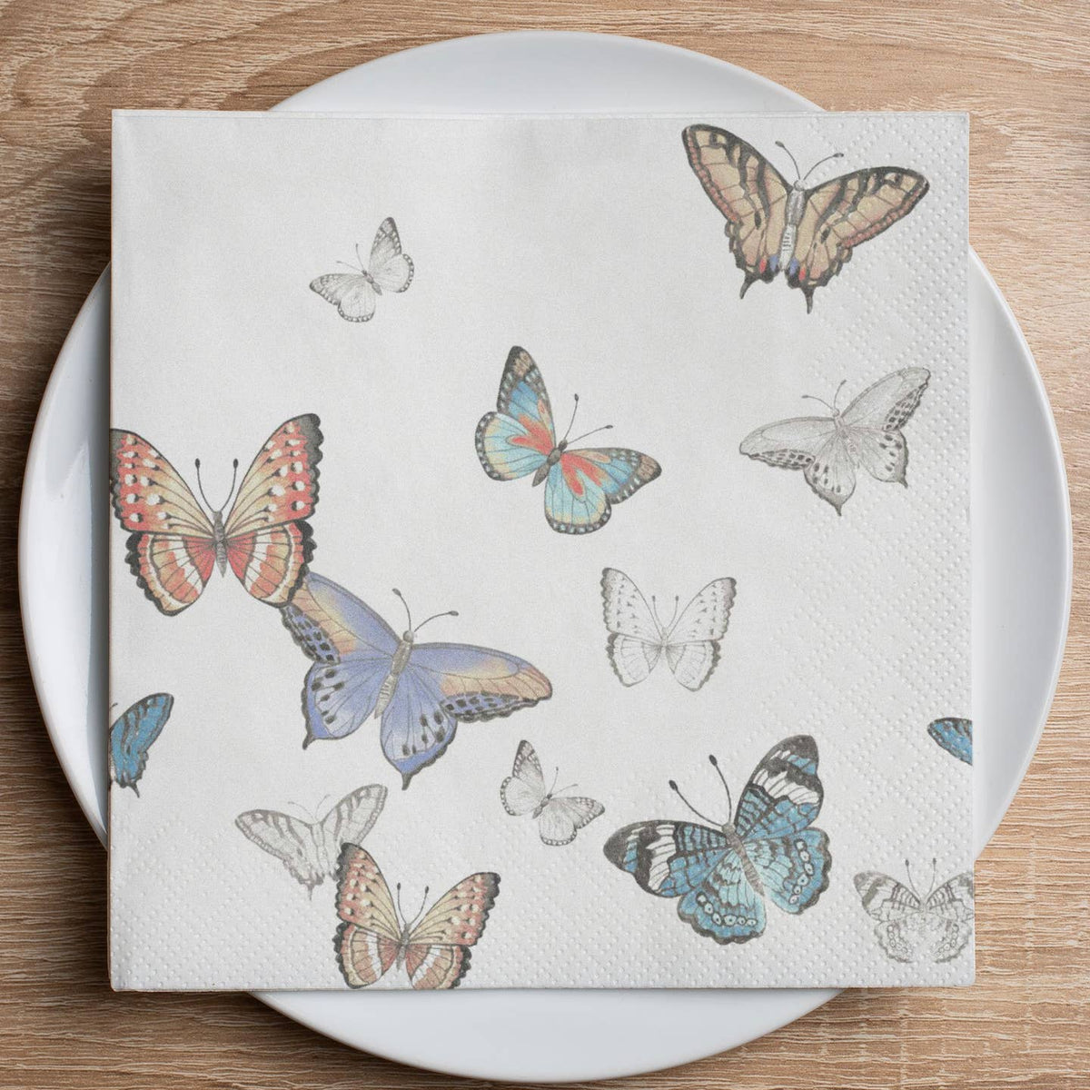 Butterflies Printed Napkin