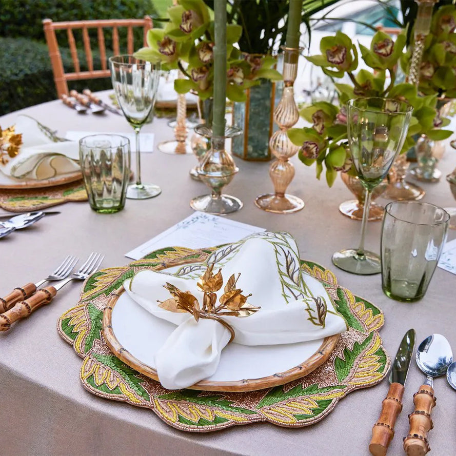 Bougainvillea Napkin Rings